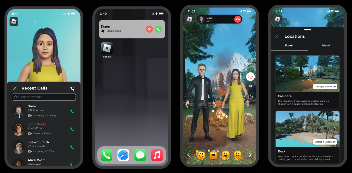 Roblox is launching avatar-based voice calls with facial motion
