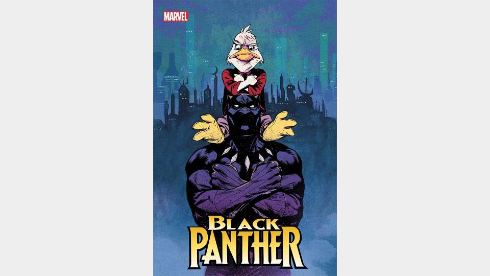 Black Panther and Howard the Duck