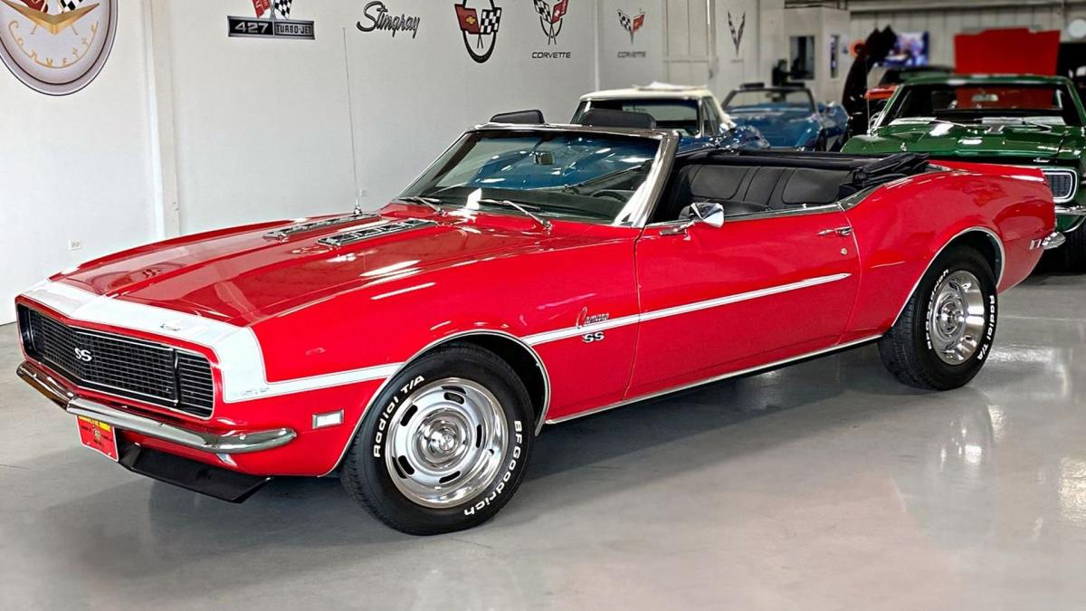 1968 Chevrolet Camaro RS/SS Convertible Is A Restored Gem - Yahoo