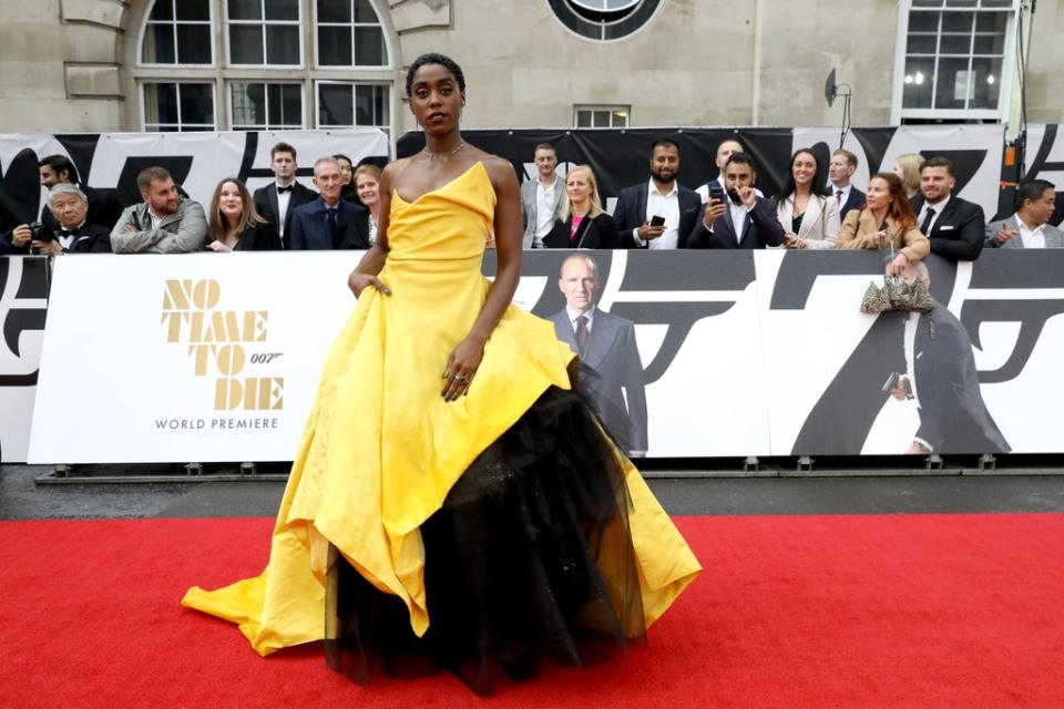 Lashana Lynch (Tristan Fewings/Getty Images for EON Productions, Metro-Goldwyn-Mayer Studios, and Universal Pictures)