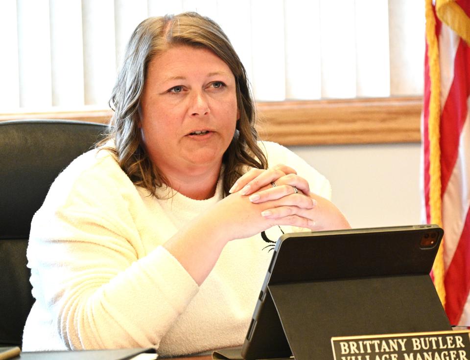 Quincy village manager Britanny Butler