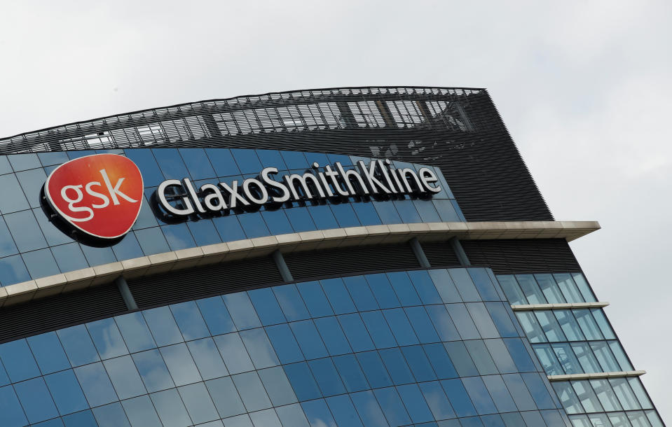 General view outside GlaxoSmithKline (GSK) headquarters in Brentford, following the outbreak of the coronavirus disease (COVID-19), London, Britain, May 4, 2020. REUTERS/Matthew Childs