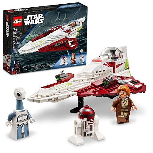 <p><strong>LEGO</strong></p><p>amazon.com</p><p><strong>$29.95</strong></p><p><a href="https://www.amazon.com/dp/B09TC1BMBW?tag=syn-yahoo-20&ascsubtag=%5Bartid%7C10055.g.29624061%5Bsrc%7Cyahoo-us" rel="nofollow noopener" target="_blank" data-ylk="slk:Shop Now;elm:context_link;itc:0;sec:content-canvas" class="link ">Shop Now</a></p><p>When it's time to check out what's going on with the cloners on Kamino, it's best to send a Jedi. This 282-piece set comes with figures of Obi-Wan, Taun We and R4-P17, plus all the pieces you need to build Obi-Wan's vehicle. <em>Ages 7+</em></p>