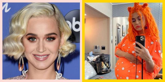 Orange you glad Katy Perry changed her hair color?