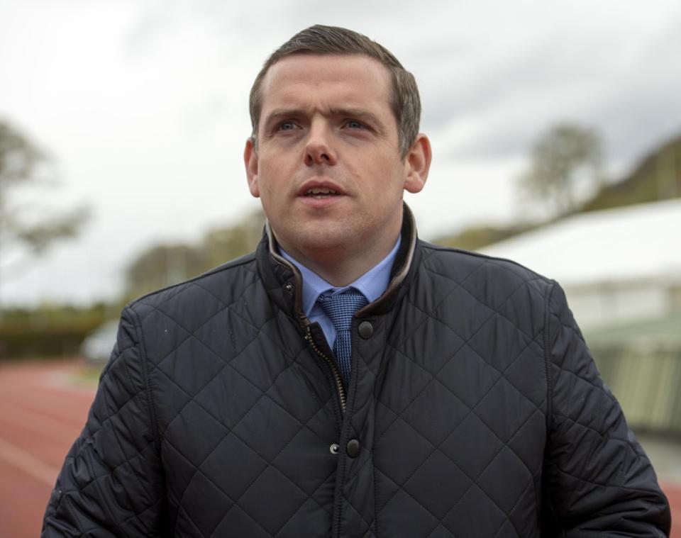 Douglas Ross said it is ‘undeniable’ that some kind of party took place at Downing Street (Trevor Martin/PA) (PA Archive)