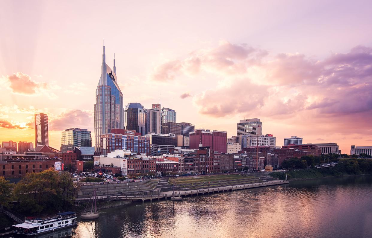 The Nashville skyline.