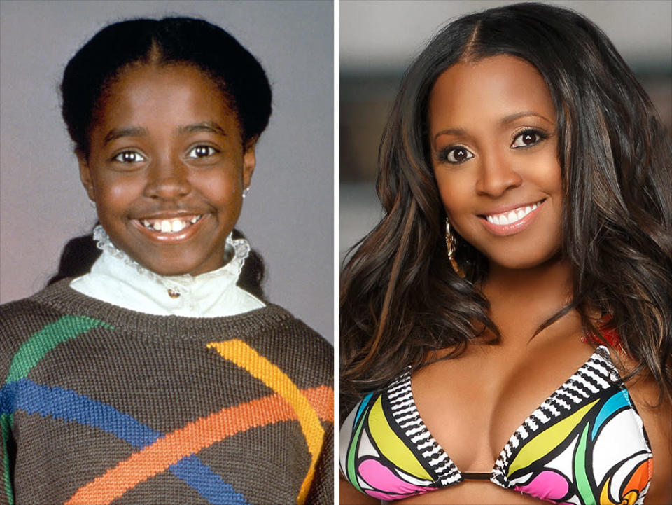 <b>Keshia Knight Pulliam (Rudy Huxtable)</b><br><br> Rudy was the show's resident cutie-patootie, first introduced to viewers as a precocious 5-year-old who often called the shots in the Huxtable house. (Who can forget the abrupt end to pet goldfish Lamont's elaborate funeral because Rudy wanted to watch television "now"?) Pulliam still holds the honor of being the youngest star to garner an Emmy nomination. As an all-grown-up "Cosby" kid, Pulliam went on to star in "<a href="http://tv.yahoo.com/shows/tyler-perrys-house-of-payne/" data-ylk="slk:Tyler Perry's House of Payne;elm:context_link;itc:0;sec:content-canvas" class="link ">Tyler Perry's House of Payne</a>" (she played sexy con artist Miranda Lucas Payne). In 2013, the reality TV bug bit, and she competed on the ABC diving show "<a href="http://tv.yahoo.com/shows/celebrity-splash/" data-ylk="slk:Splash;elm:context_link;itc:0;sec:content-canvas" class="link ">Splash</a>." She was the <a href="http://abcnews.go.com/GMA/video/splash-premiere-cosby-star-keshia-knight-pulliam-high-18771789" rel="nofollow noopener" target="_blank" data-ylk="slk:first star eliminated;elm:context_link;itc:0;sec:content-canvas" class="link ">first star eliminated</a> from the show.