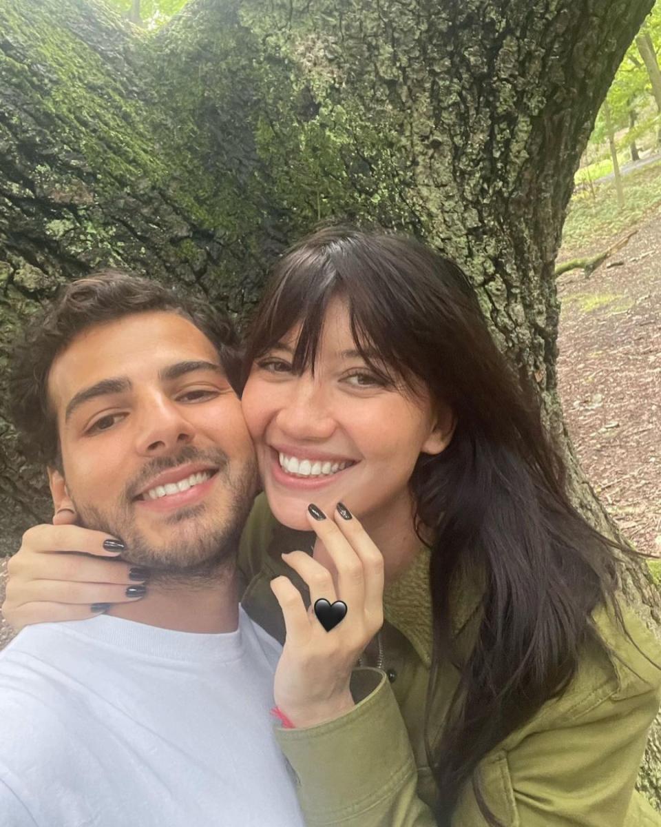 Daisy Lowe and Jordan Saul