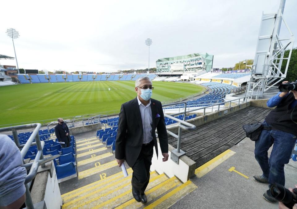 Lord Kamlesh Patel during a press conference on Monday (Danny Lawson/PA) (PA Wire)