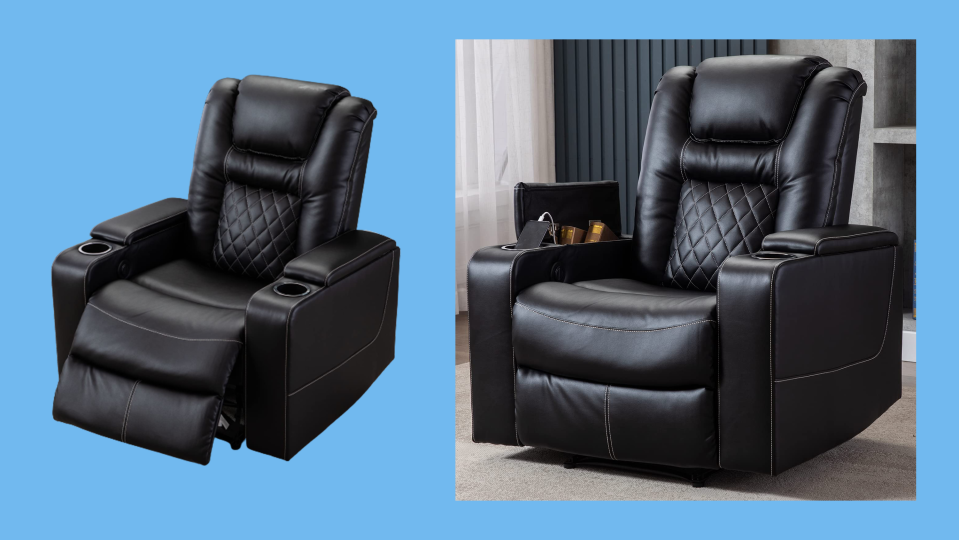 For home theaters and weekend lounging the Canmov electric power recliner chair is a great and affordable pick.