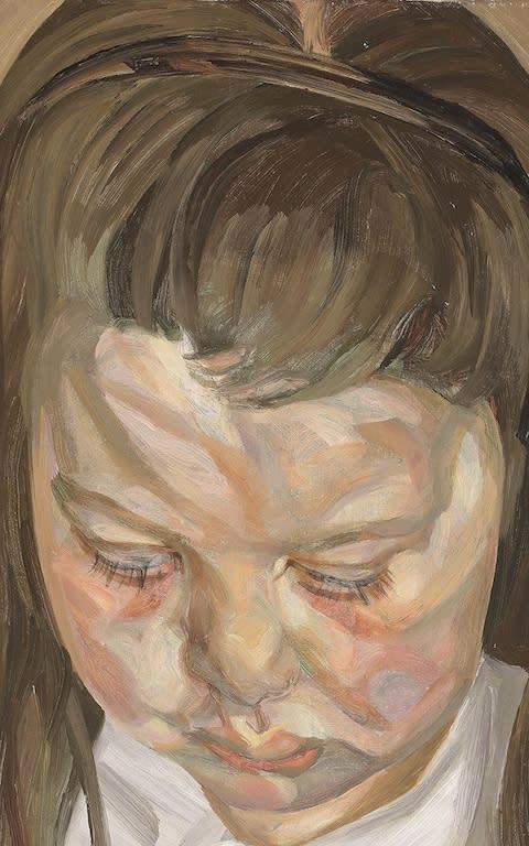 Portrait of Hermione Scott by Lucian Freud - Credit: Christie's