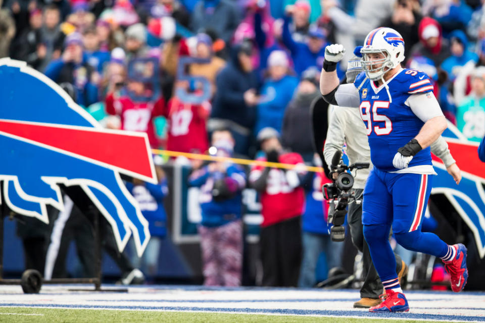 Kyle Williams went out with a big win. (Getty)