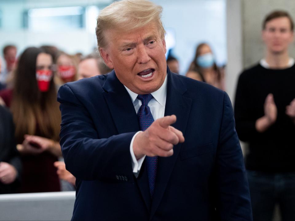 US president Donald Trump (AFP via Getty Images)