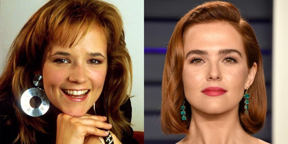Lea Thompson and Zoey Deutch at 25