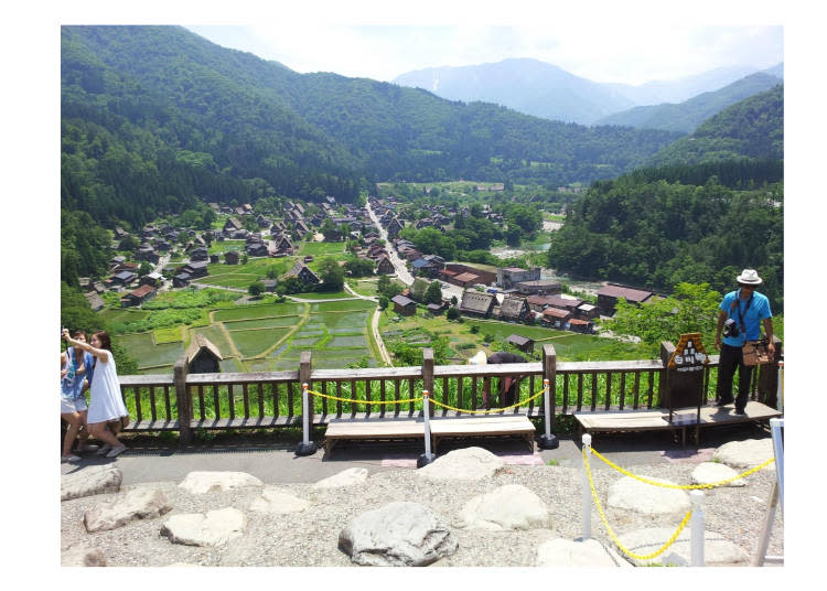 天守閣展望台（岐阜縣白川村）