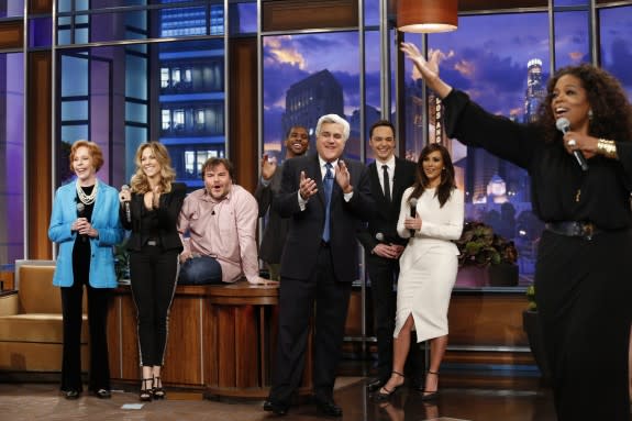 Jay Leno’s Final ‘Tonight Show’: Obama Appoints Him Ambassador To Antarctica While Billy Crystal, Oprah Winfrey, Garth Brooks And More Serenade Host: Video
