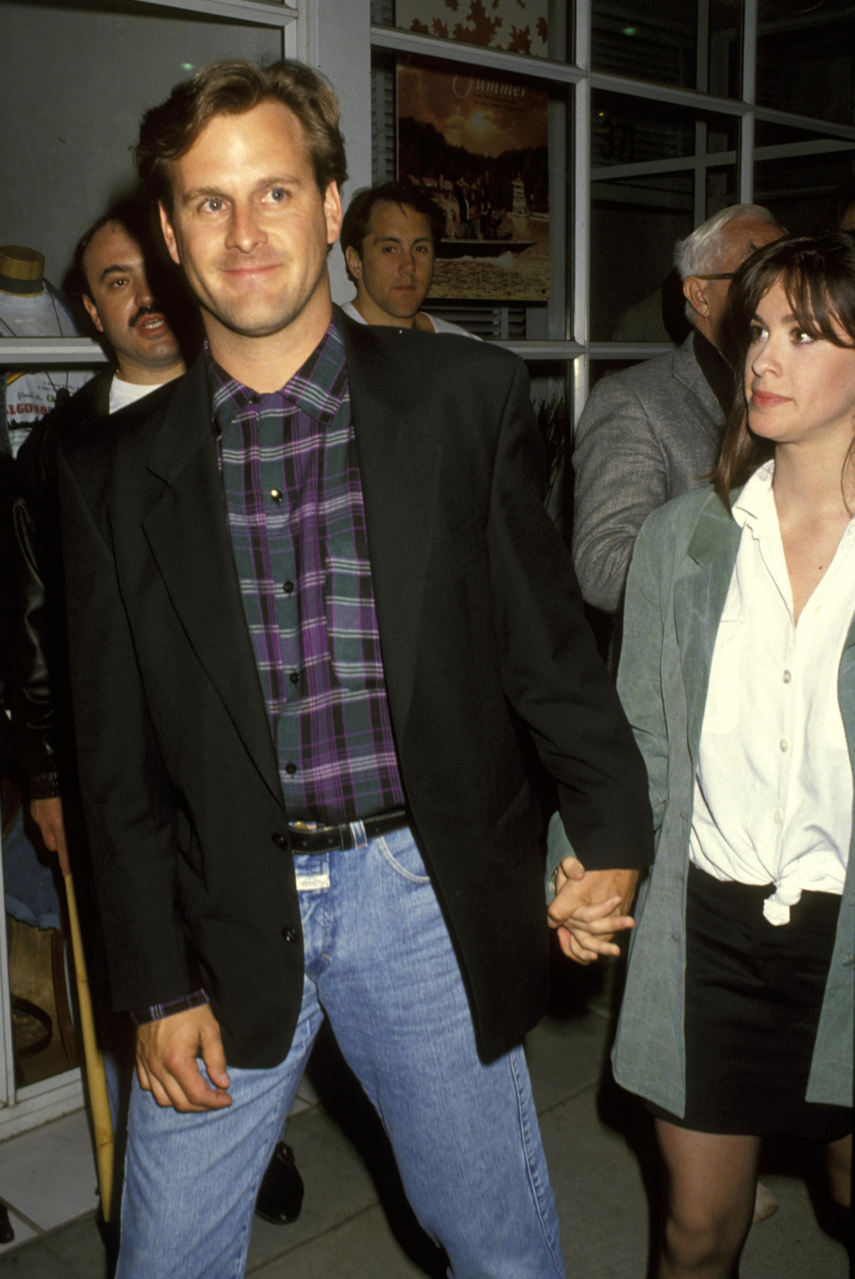 Dave Coulier and Alanis Morissette dated in the '90s. (Photo: Ron Galella/Ron Galella Collection via Getty Images)