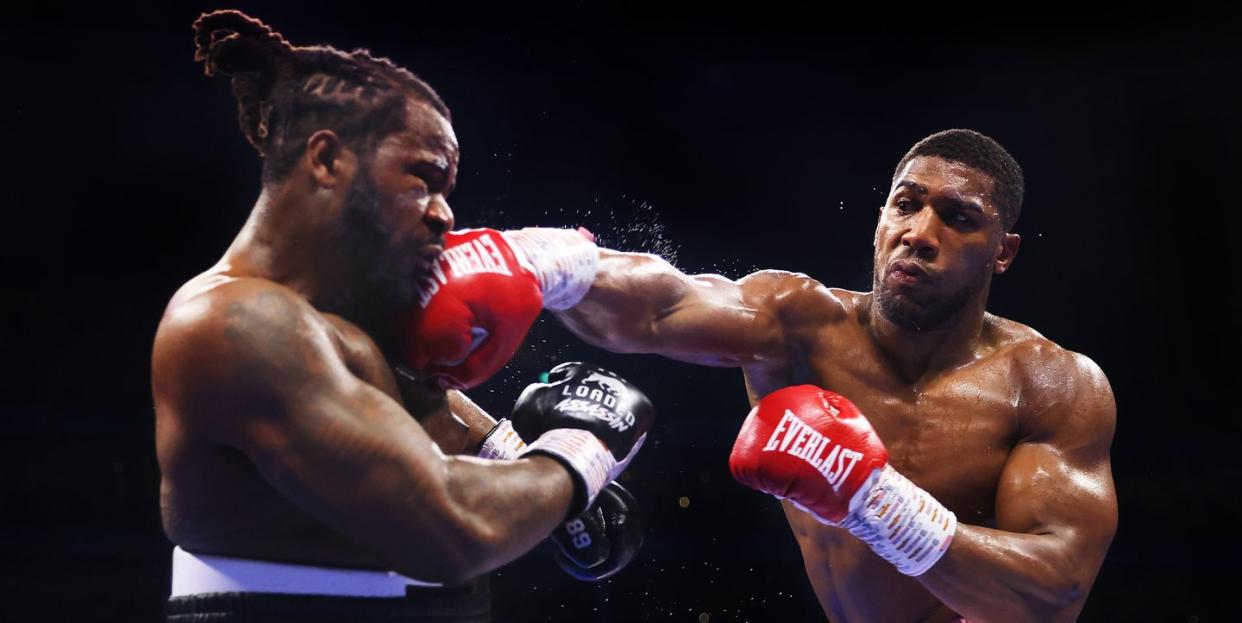 boxing in london anthony joshua v jermaine franklin