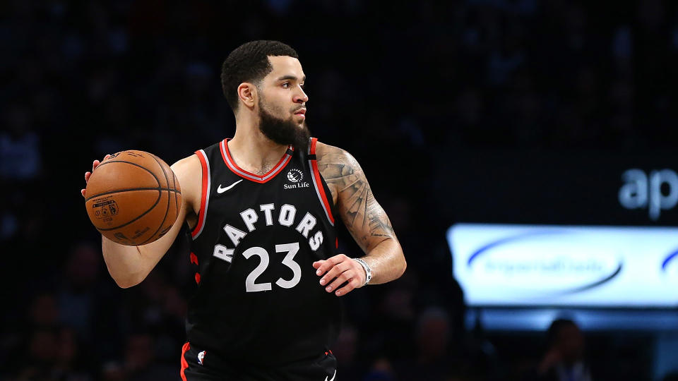 Re-signing Fred VanVleet is the No. 1 priority for the Toronto Raptors heading into free agency. (Photo by Mike Stobe/Getty Images)