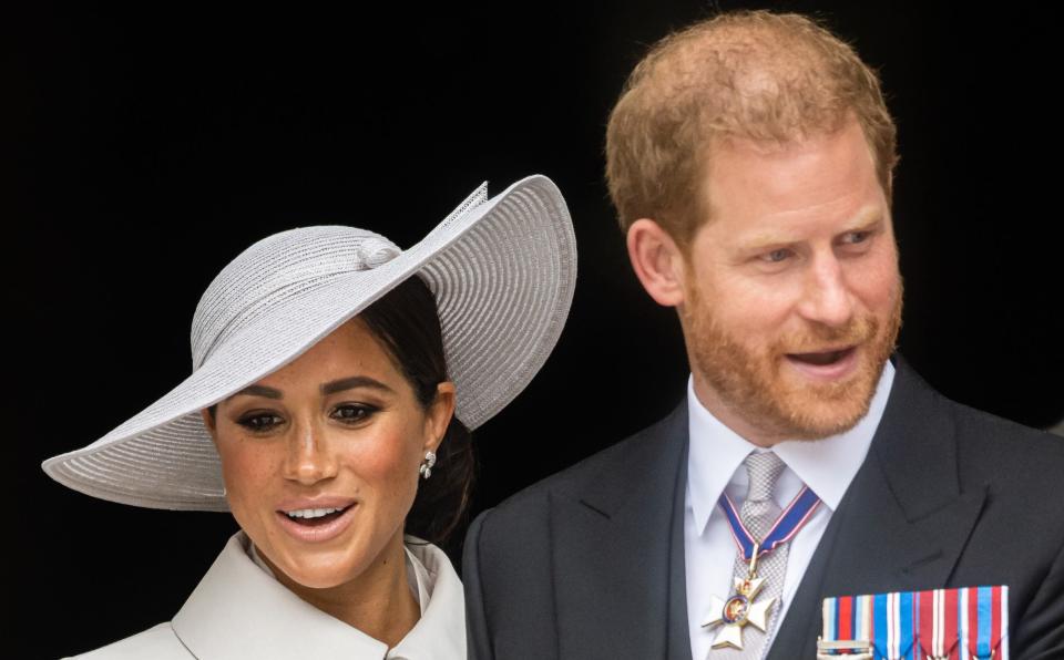 The Duke and Duchess of Sussex have kept quiet about the controversial bullying report, after Buckingham Palace said the findings of an independent review would not be made public - Samir Hussein