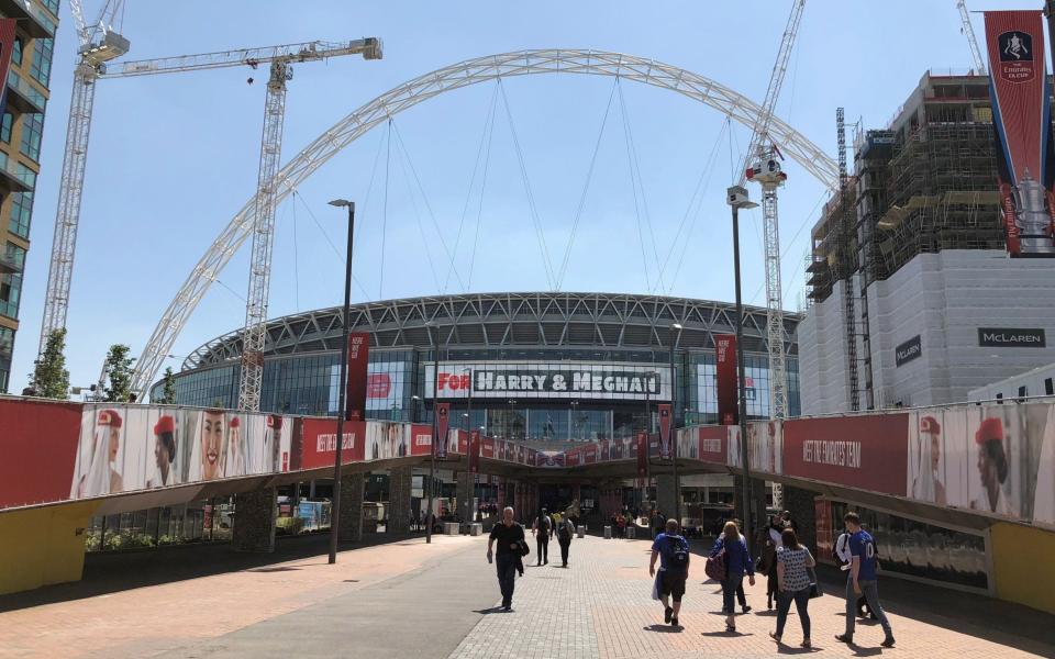 Wembley is the site of an ambitious regeneration plan - PA