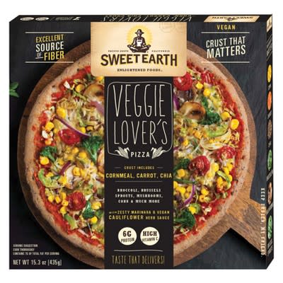 9) Sweet Earth Veggie Lovers Pizza