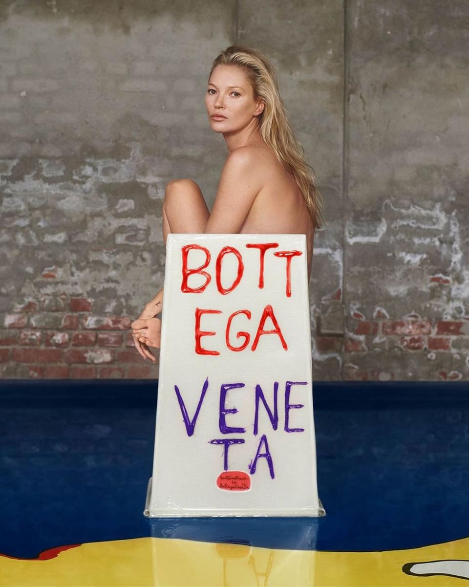 Kate Moss for Bottega Veneta (@katemossagency)