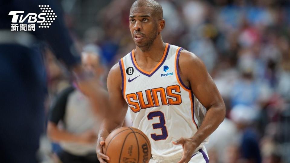 傳12屆明星控衛「CP3」保羅（Chris Paul）可能被太陽裁掉。（圖／達志影像美聯社）