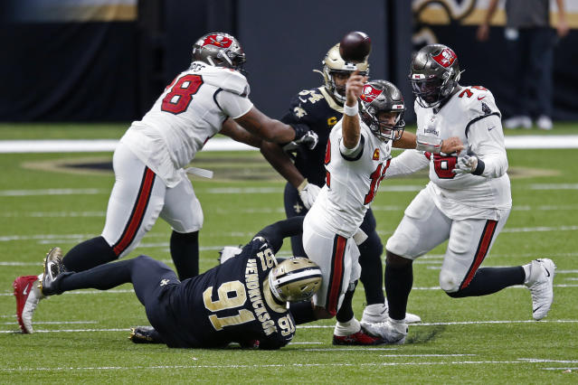 NFL roundup: Saints win 34-23 to spoil Tom Brady's debut with Buccaneers