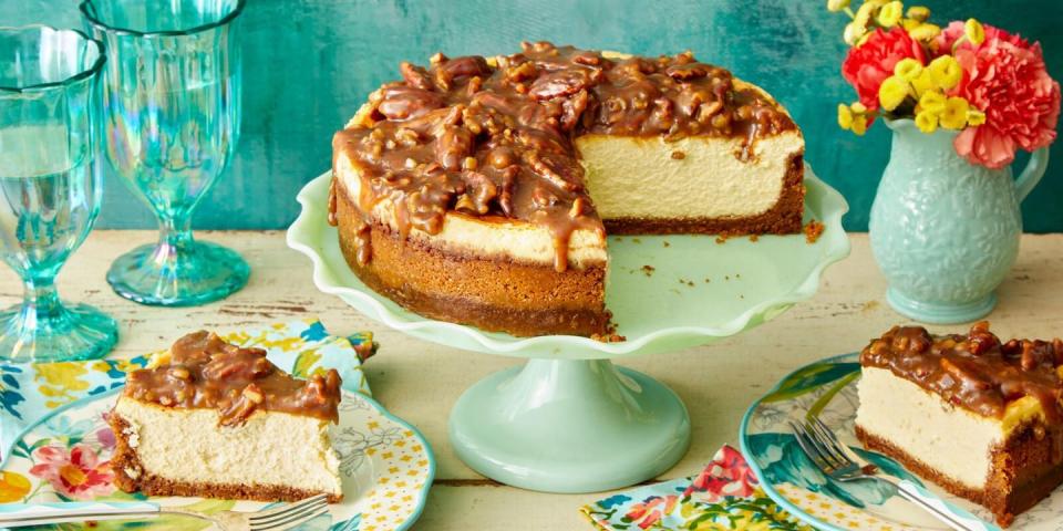 pecan recipes pecan pie cheesecake