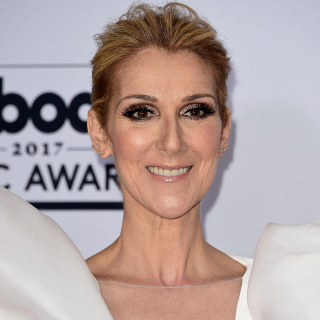 Celine Dion Is Effortlessly Chic In White Trousers And A Denim Jacket