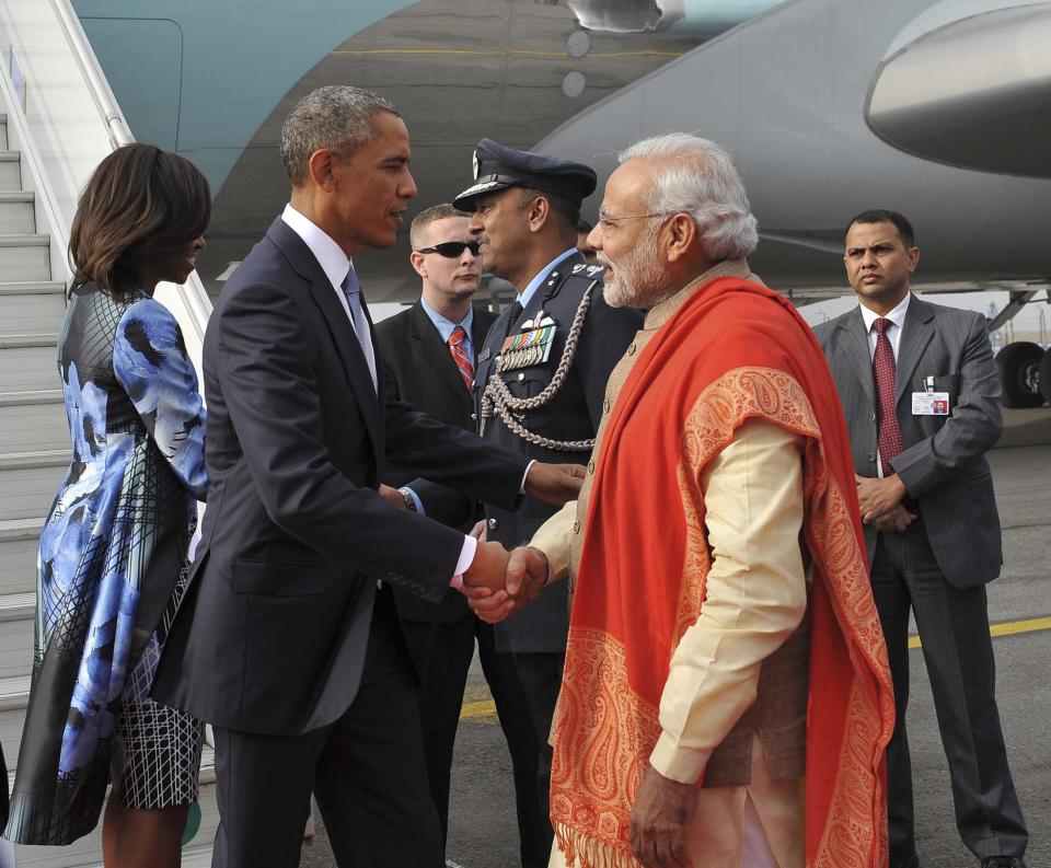 President Obama trip to India