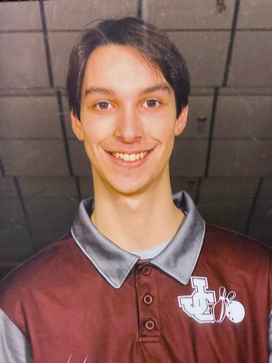 Lucas Card, Johnson City boys bowling.