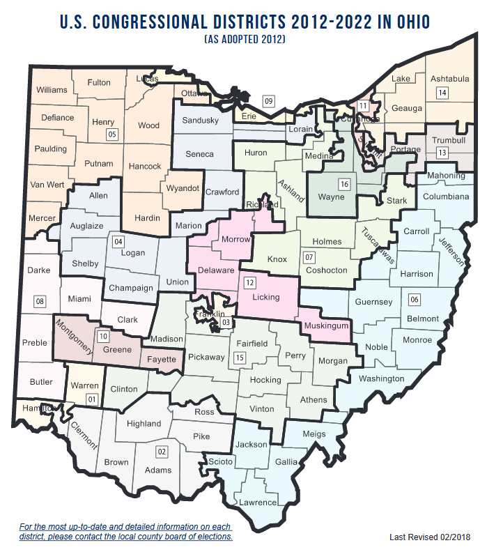 The decision means Ohio won't have a new congressional map next year, as was ordered by a federal court.