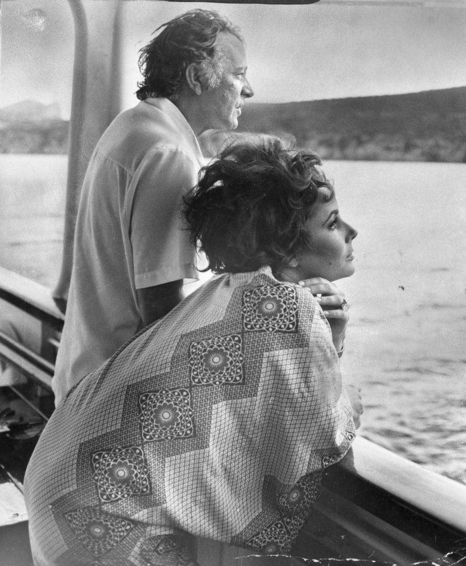 <p>Elizabeth and Richard starred in numerous films together throughout their marriage. While filming <em>Boom! </em>in 1967, the couple moved their family aboard their yacht (named Kalizma) in Sardinia, Italy. </p>