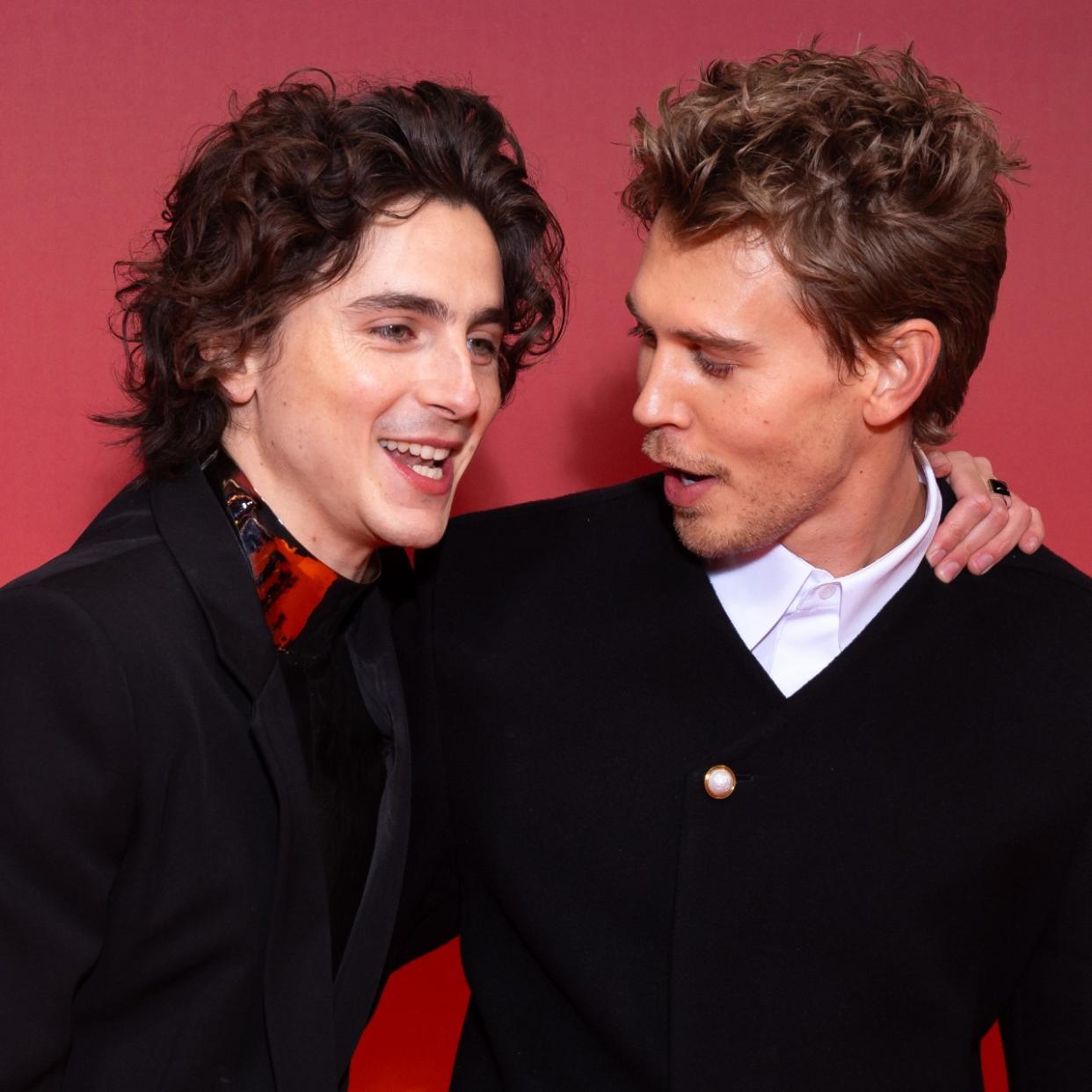  Timothee Chalamet and Austin Butler. 