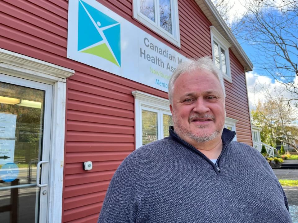 John Dinn is Workplace Mental Health Coordinator at the provincial branch of the Canadian Mental Health Association in St. John's. Dinn says anyone can be at risk of having suicidal thoughts at some point in their lives.