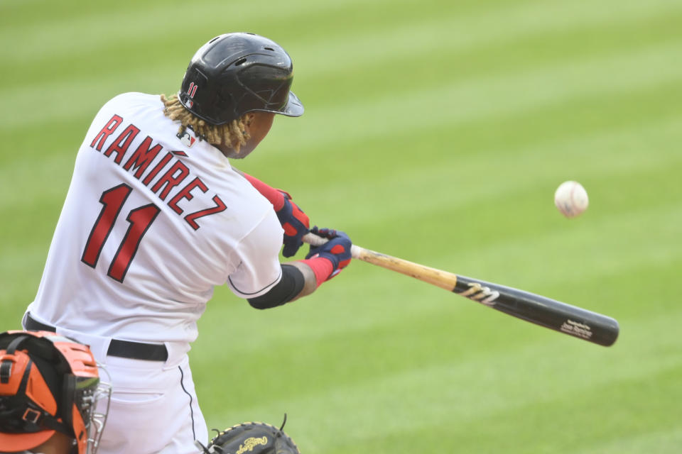 MLB: Baltimore Orioles at Cleveland Indians