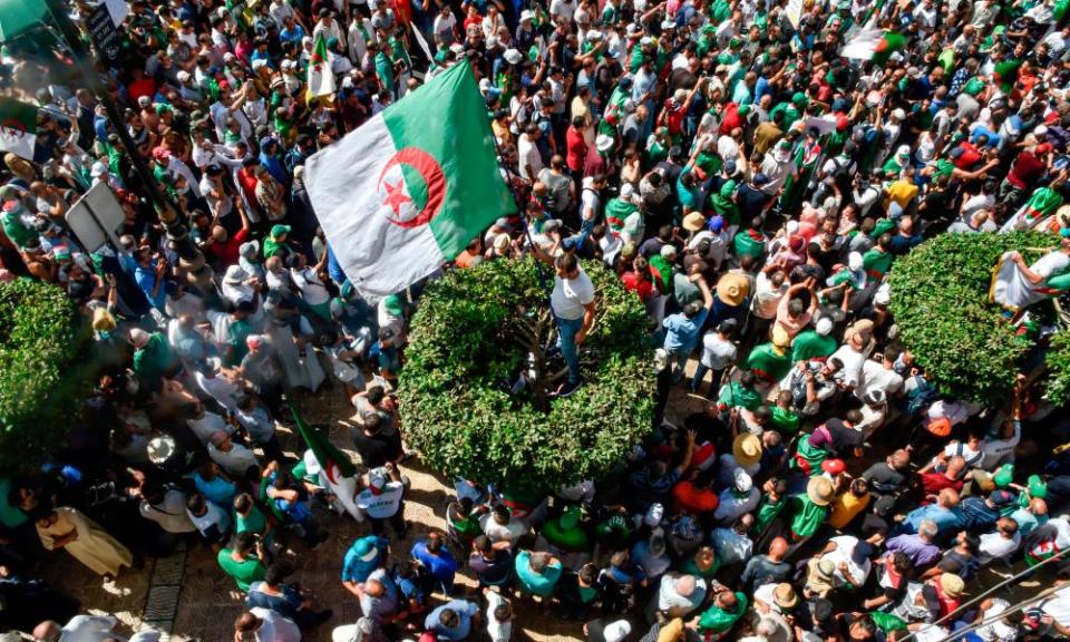 <span>Photograph: Ryad Kramdi/AFP/Getty Images</span>