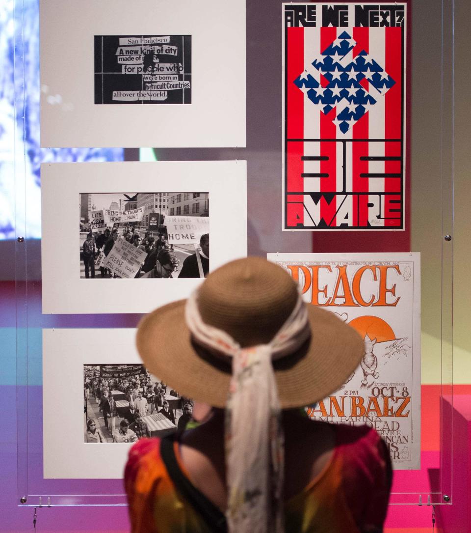 The Cold War, Vietnam and the Civil Rights Movement formed the backdrop to the Summer of Love - Credit: GETTY