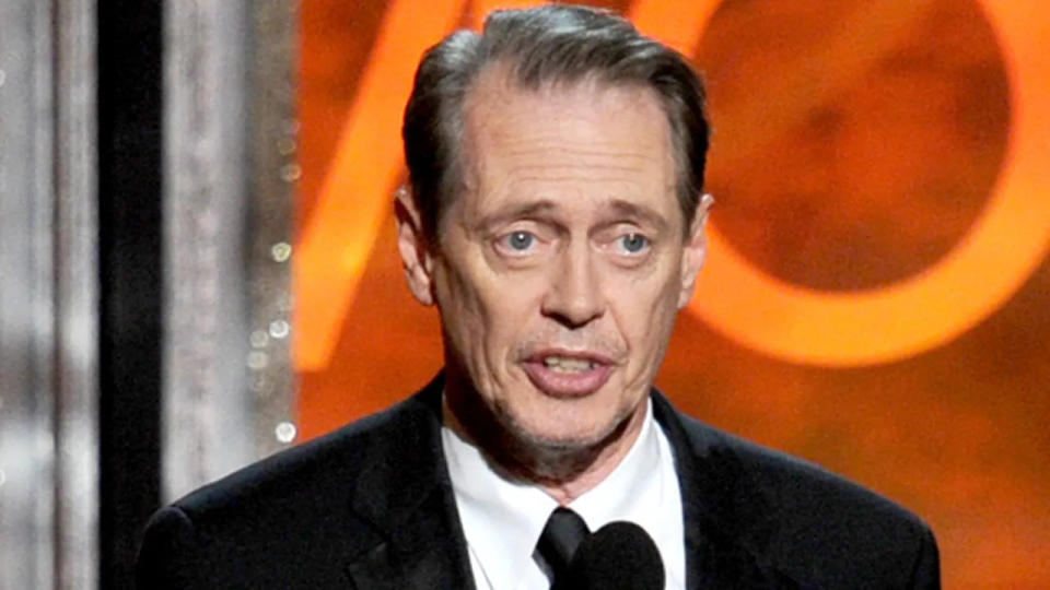 Steve Buscemi presenting at the 2012 Emmy Awards