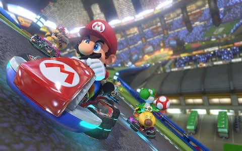 the best Nintendo switch games Mario Kart 8 Deluxe