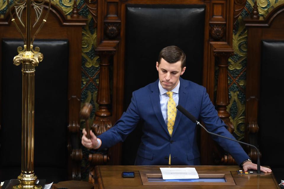 Lee Chatfield, R-Levering, was speaker of the Michigan House from 2018 through 2020.