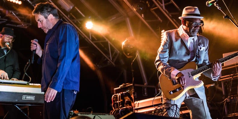 Hall with his The Specials bandmates