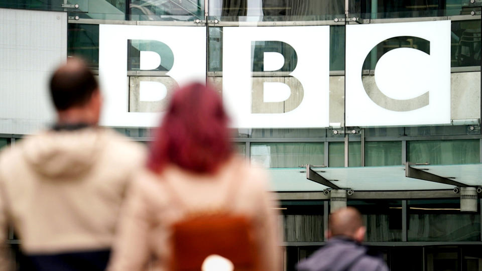 Edificio de BBC en Portland Place, Londres.