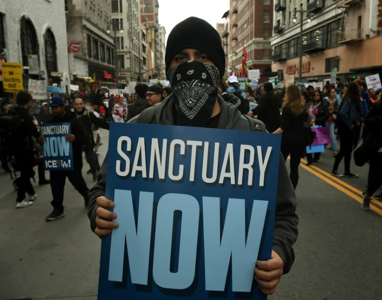 "Sanctuary" cities such as Los Angeles have come under fire from Trump's administration for vowing not to cooperate with US Federal authorities in the deportation of illegal immigrants