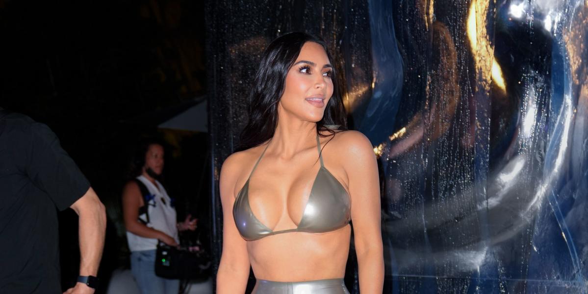 Kim Kardashian Rocks a Tight Top for SoulCylce—See the Pic!