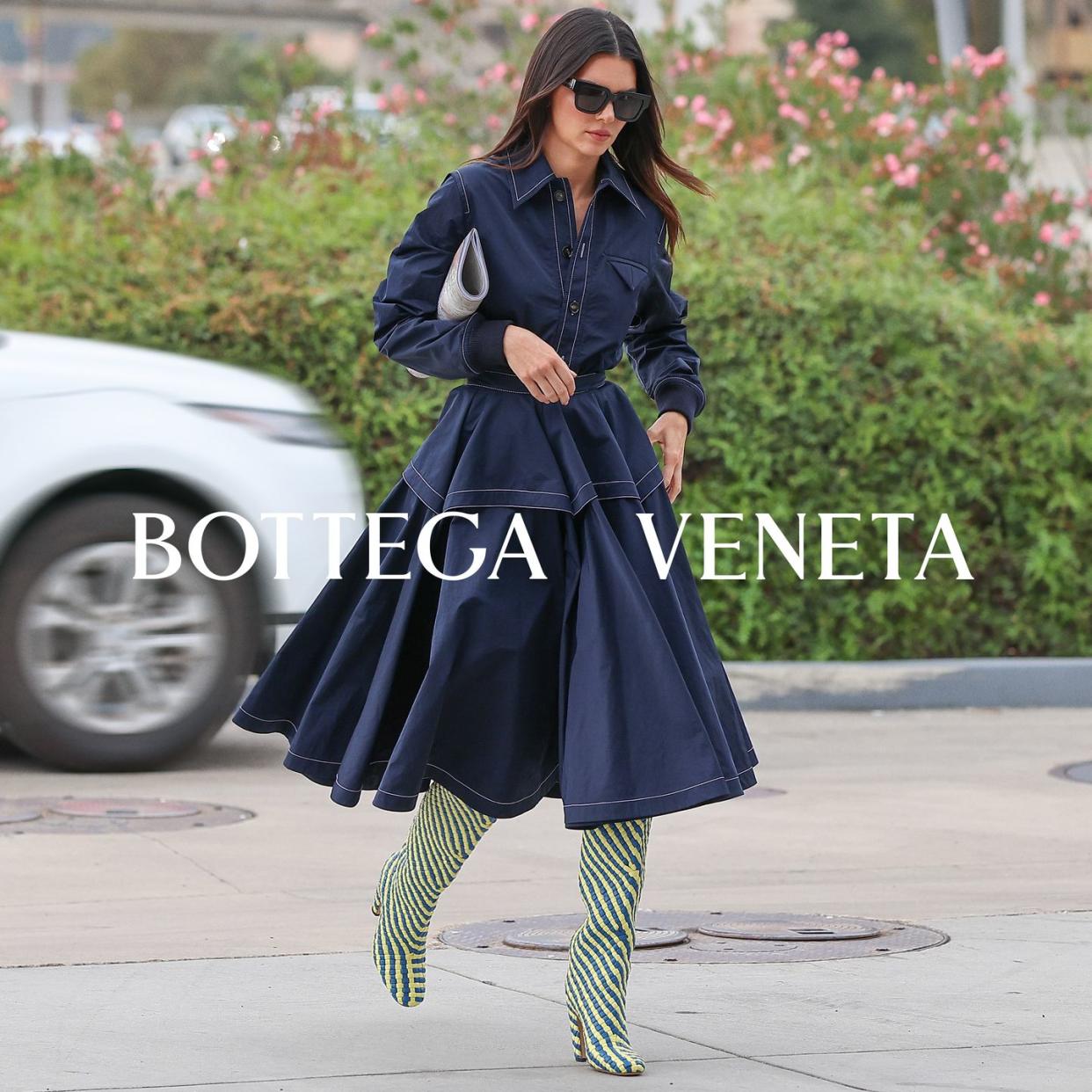 kendall jenner bottega veneta paparazzi pictures