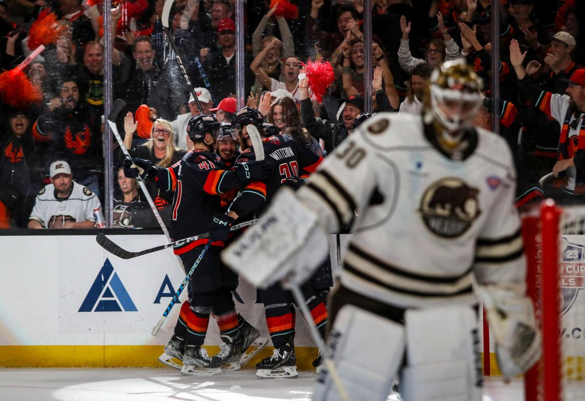 Calder Cup Finals: Hershey Bears 3, Coachella Valley Firebirds 2