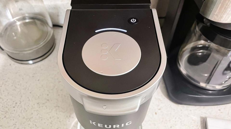 Keurig K-Mini power button